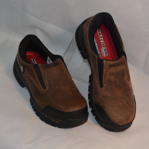 SKETCHERS WORK Shoes SZ Mens 8 NIB - Picture 2 of 9